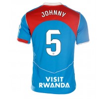 Atletico Madrid Johnny Cardoso #5 Koszulka Trzecia damskie 2025-26 Krótki Rękaw